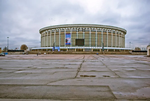 Petersburg Rusko Prosinec 2014 Fotografie Soch Umění Sport Hlavního Vchodu — Stock fotografie