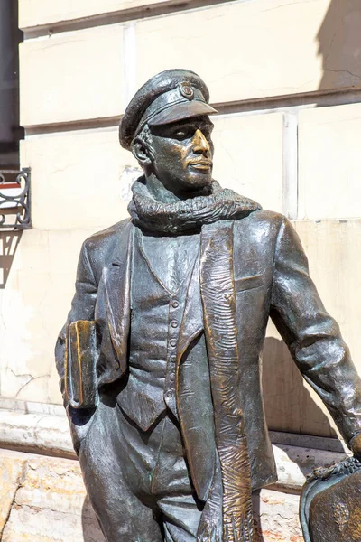 Petersburg Russia May 2020 Photo Monument Ostap Bender — Stock Photo, Image