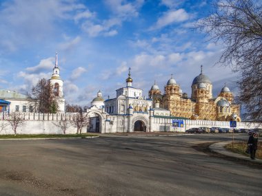 Aziz Niklas Manastırı. Verkhoturye. Sverdlovsk bölgesi. - Rusya. 11 Ekim 2012
