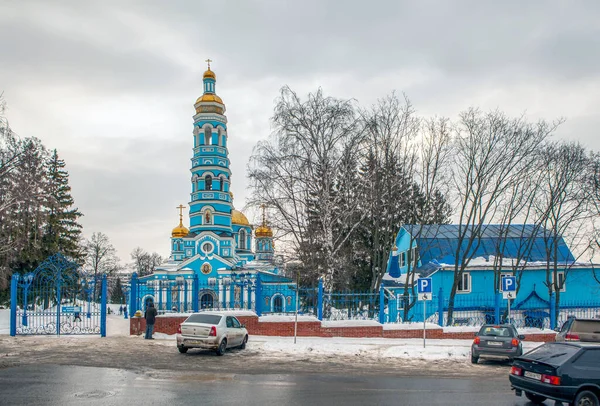 聖母の降誕の大聖堂 ウファ バシコルトスタン共和国 ロシアだ 2021年3月19日 — ストック写真