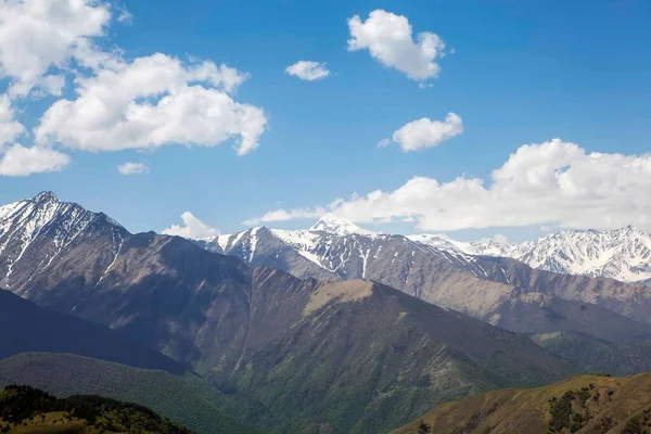 Dzheyrakh Boğazı Nın Üst Kısımlarındaki Resimli Manzaralar Ingushetia Cumhuriyeti Rusya — Stok fotoğraf