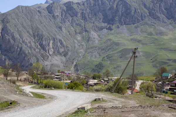Kani Köyü Karmadon Boğazı Kuzey Osetya Rusya Mayıs 2021 — Stok fotoğraf