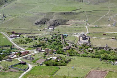 Dallagkau. Fiagdon. Alagir bölgesi. Kuzey Osetya. - Rusya. 14 Mayıs 2021