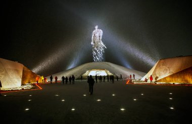 Sovyet askerleri için Rzhevsky Anıtı (