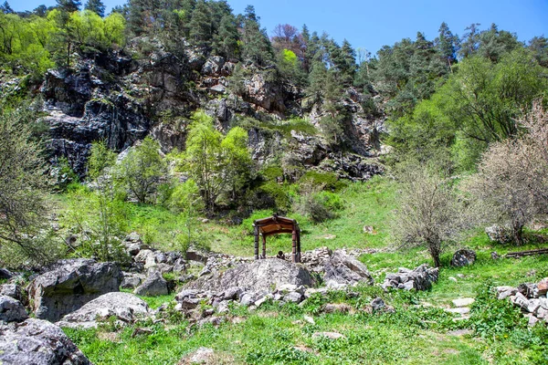 Lieu Rencontre Pour Les Aînés Sanctuaire Rekom Village Dzuarikau Ossétie — Photo