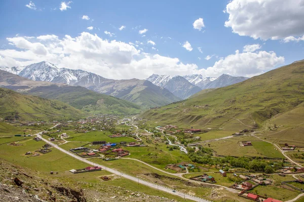 Dallagkau Fiagdon Alagir Bölgesi Kuzey Osetya Rusya Mayıs 2021 — Stok fotoğraf