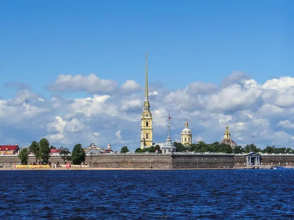 Het Fort Van Peter Pavel Sint Petersburg Rusland Aug 2013 — Stockfoto