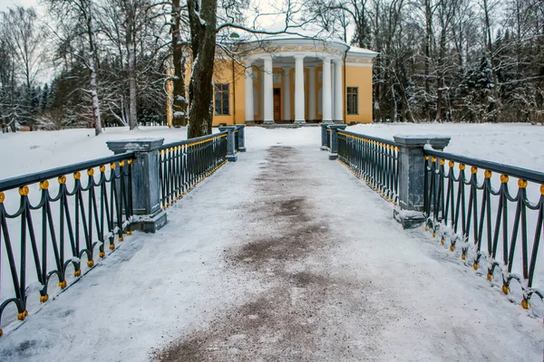 Padiglione Concert Hall Catherine Park Zarskoe Selo Pushkin San Pietroburgo — Foto Stock