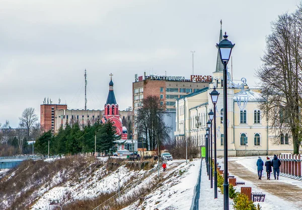 Casa Bancária Dos Irmãos Ryabushinsky Hotel Rzhev Igreja Dos Novos — Fotografia de Stock