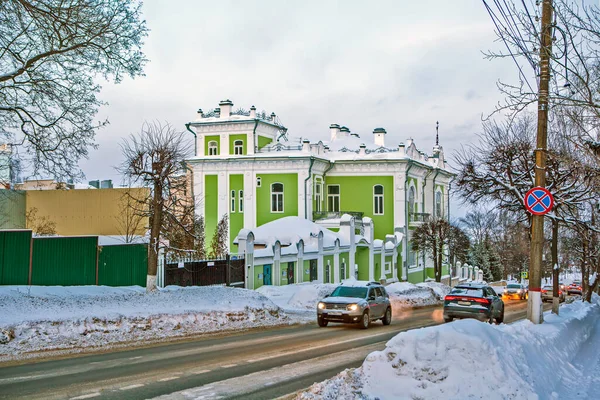 Art Museum House Merchant Efremov Cheboksary Chuvash Republic Russia February — Stock Photo, Image