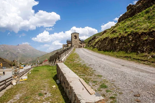 Alansky Holy Dormition Monastery Monasterio Montaña Más Alto Rusia Pueblo — Foto de Stock