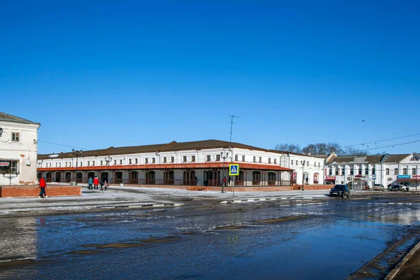 Shopping Arcade Gostiny Dvor Yuryev Polsky Región Vladimir Rusia Marzo — Foto de Stock