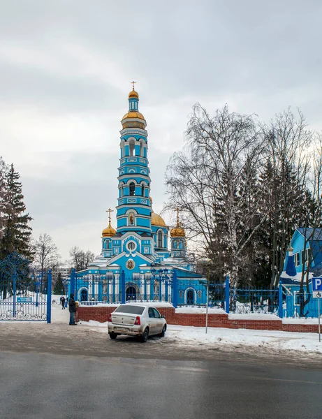 聖母の降誕の大聖堂 ウファ バシコルトスタン共和国 ロシアだ 2021年3月19日 — ストック写真