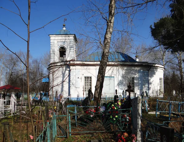 Chiesa Ortodossa Dell Assunzione Verkhoturye Regione Sverdlovsk Russia Ottobre 2012 — Foto Stock