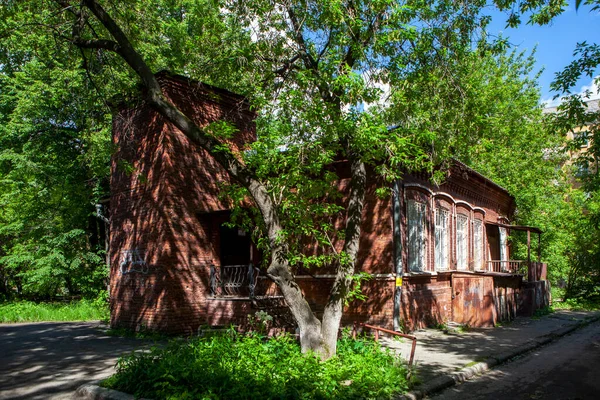 Familia Bulat Okudzhava Vivía Esta Casa Nizhny Tagil Región Sverdlovsk — Foto de Stock