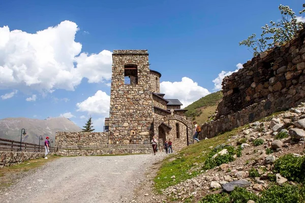 Alansky Holy Dormition Monastery Monasterio Montaña Más Alto Rusia Pueblo — Foto de Stock