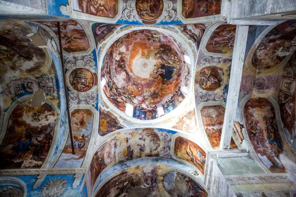 George Katedrali Ndeki Duvar Resmi Yuryev Polsky Vladimir Bölgesi Rusya — Stok fotoğraf