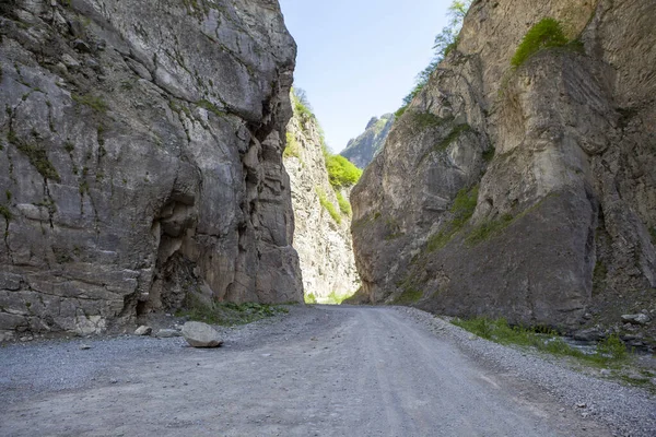 Garganta Karmadon Osetia Del Norte Rusia Mayo 2021 — Foto de Stock