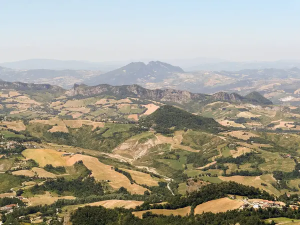 Vorgebirge Des Apennin Region Emilia Romagna Blick Von Oben Italien — Stockfoto