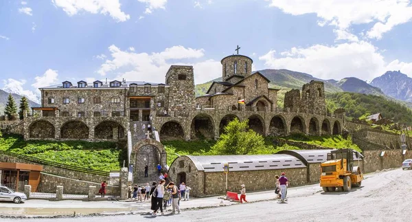 Alansky Holy Dormition Monastery Monasterio Montaña Más Alto Rusia Pueblo — Foto de Stock