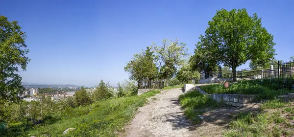 Platsen För Yus Ursprungliga Begravning Lermontov Pjatigorsk Stavropolregionen Ryssland Maj — Stockfoto