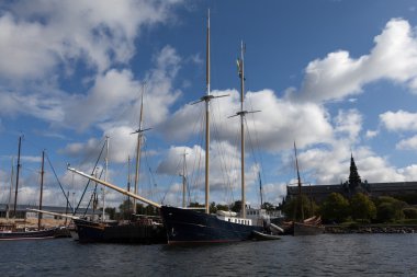 Stockholm su görünümünü. İsveç.
