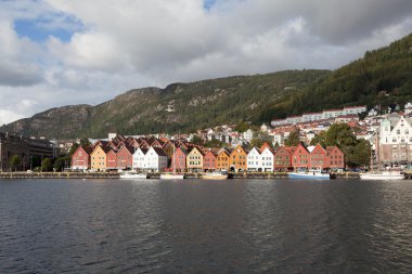 Bryggen. Norveç. Bergen.