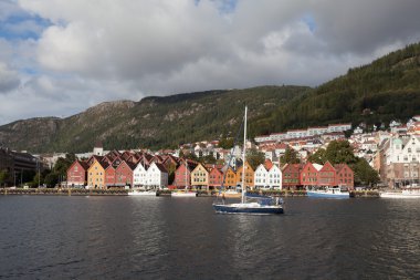 Bryggen. Norveç. Bergen.