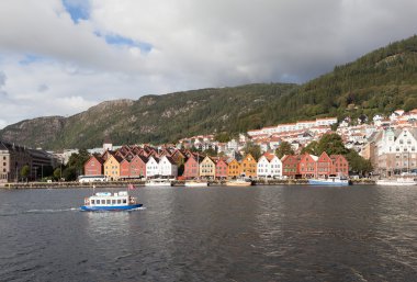 Bryggen. Norveç. Bergen.