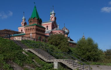 staroladozhsky nikolsky Manastırı. Rusya.