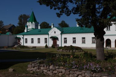 özel bina. staroladozhsky nikolsky Manastırı. Staraya ladoga. Rusya.