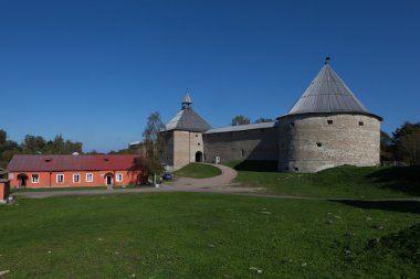 Staraya ladoga Kalesi. Rusya.