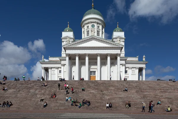 Cathedral st. Nicholas. Helsinki. Finlandiya. — Stok fotoğraf