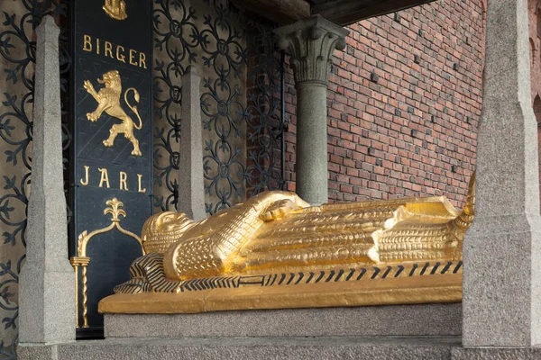 Birger Jarl 's Tomb en el Ayuntamiento de Estocolmo. Países Bajos . — Foto de Stock