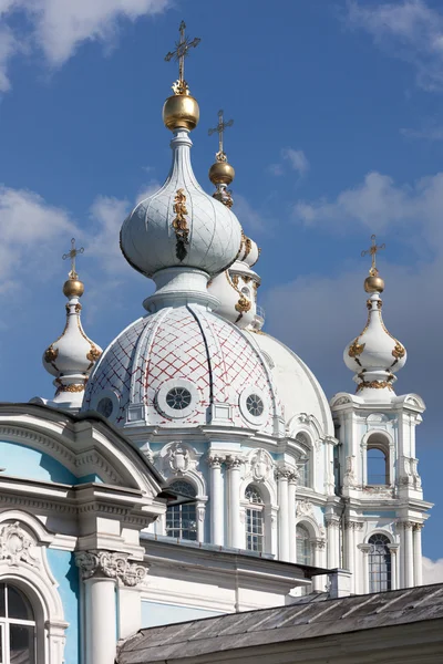 Smolny Cathedral. Saint Petersburg. Russia. — Stock Photo, Image