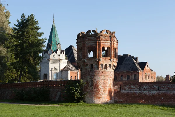 Ciudad de Fedorovskiy. Pushkin. (Tsarskoye Selo). San Petersburgo. Rusia . —  Fotos de Stock