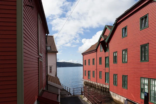 In Bergen. Noorwegen — Stockfoto