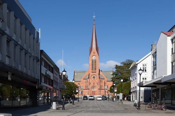 Kyrkan. Haugesund. Norge. — Stockfoto