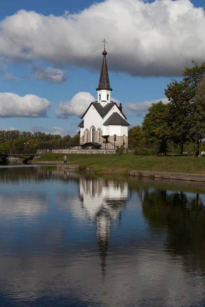 Muzaffer pulkovo içinde park st. george Kilisesi. St. petersburg. Rusya. — Stok fotoğraf