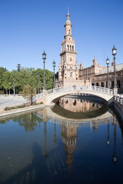 Spain Square (Plaza de España). Sevilla. Spain.