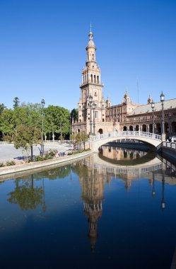 Spain Square (Plaza de España). Sevilla. Spain.