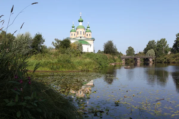 スモレンスクの聖母の大聖堂。Olonec。カレリア。ロシア. — ストック写真
