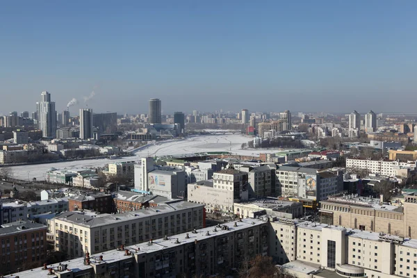 Yekaterinburg Largest City Russia Administrative Center Sverdlovsk Region Fourth Largest — Stock Photo, Image