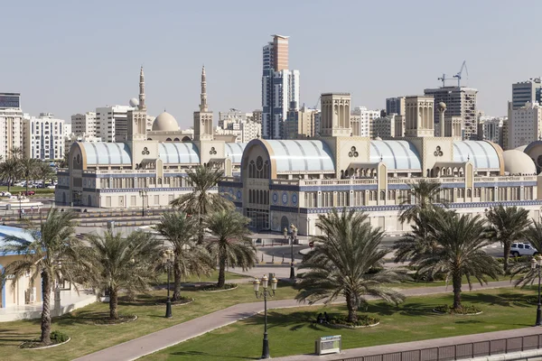 Mavi Souq - (tren). Sharjah. Birleşik Arap Emirlikleri — Stok fotoğraf