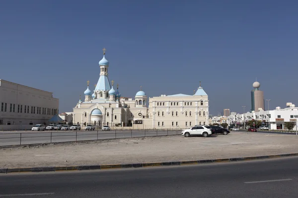 Ryska kyrkan aposteln Philip. Sharjah. Förenade Arabemiraten — Stockfoto