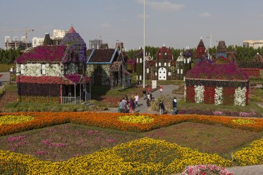 Çiçek Park Dubai (Dubai mucize Bahçe). Birleşik Arap Emirlikleri.