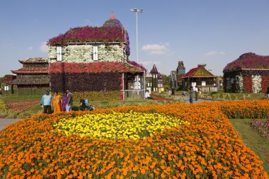 Çiçek Park Dubai (Dubai mucize Bahçe). Birleşik Arap Emirlikleri.