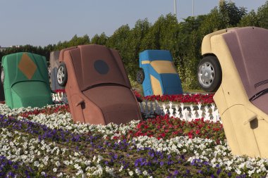 Çiçek Park Dubai (Dubai mucize Bahçe). Birleşik Arap Emirlikleri