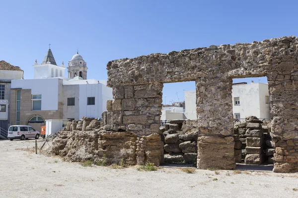 Romersk teater - Teatro Romano de Gades. Cadiz. Spanien. — Stockfoto