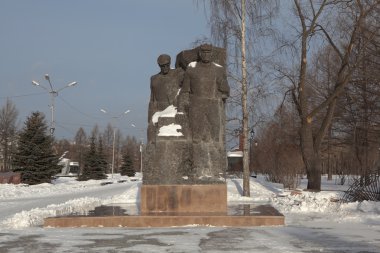 Opened May 9, 1968. Authors complex -tagilskie sculptors Vitaly runoff and Ivan Yakovlevich Bogolyubov. Architects: AK Obukhov and VS Popov. clipart